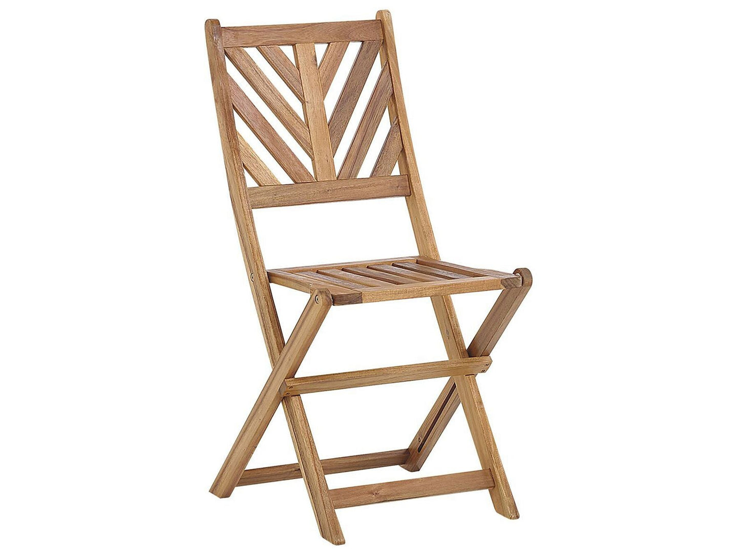 Salon de Jardin Bistrot Table et 2 Chaises en Bois