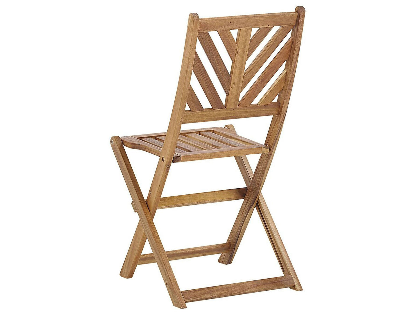 Salon de Jardin Bistrot Table et 2 Chaises en Bois