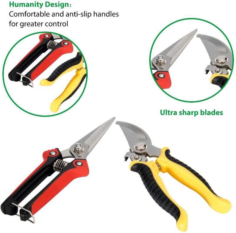 Ensemble d'Outils de Jardin avec Gants