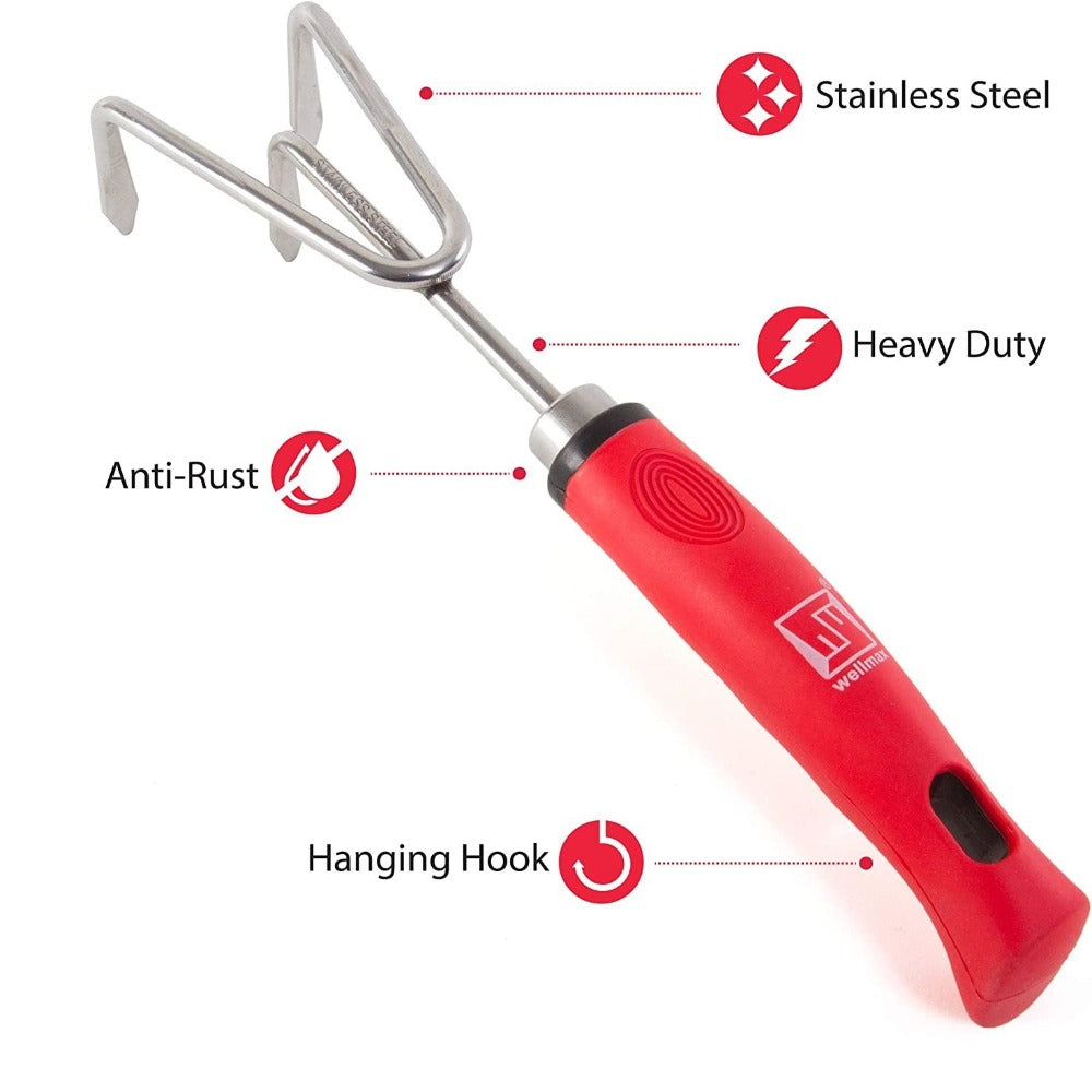 Ensemble d'Outils de Jardin en Acier Inoxydable