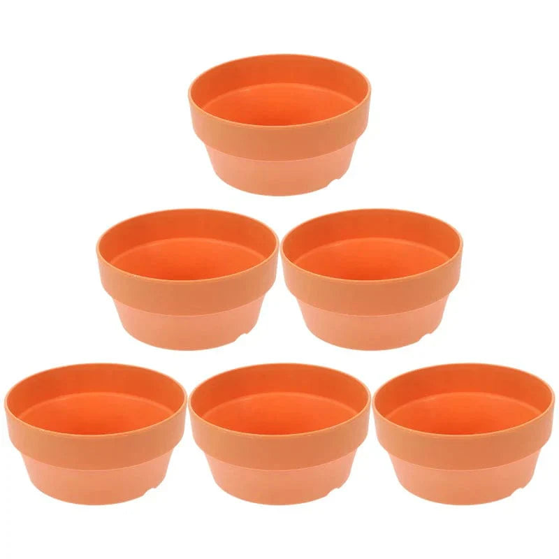 Pots de Fleurs en Terre Cuite Écologiques (4 + 2 Offerts)