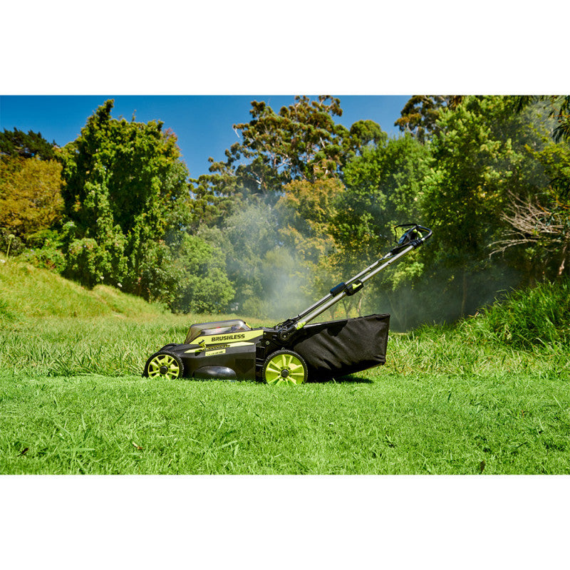 Tondeuse tractée Brushless 36V MAX POWER RYOBI RY36LMX51A-160 - 51 cm (1 x 6,0 Ah High Energy)