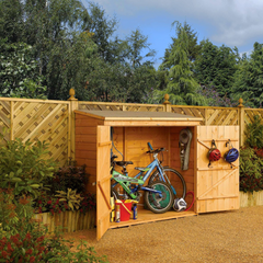 Abri à vélos en bois 1,50 m²