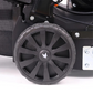 Scarificateur a gazon thermique - 212cm3 largeur 40cm sac 45l 18 lames 24 griffes