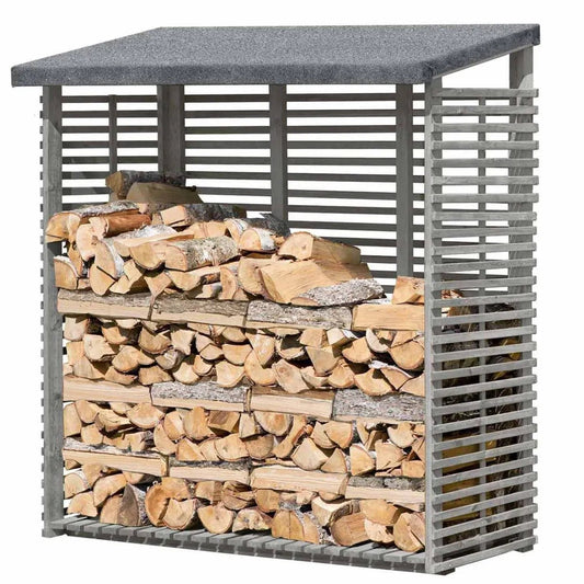 Abri pour Bois de Cheminée - 188 x 69 x 183 cm