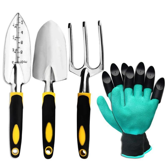Ensemble d'Outils de Jardin 4 Pièces