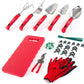 Ensemble d'Outils de Jardin en Acier Inoxydable