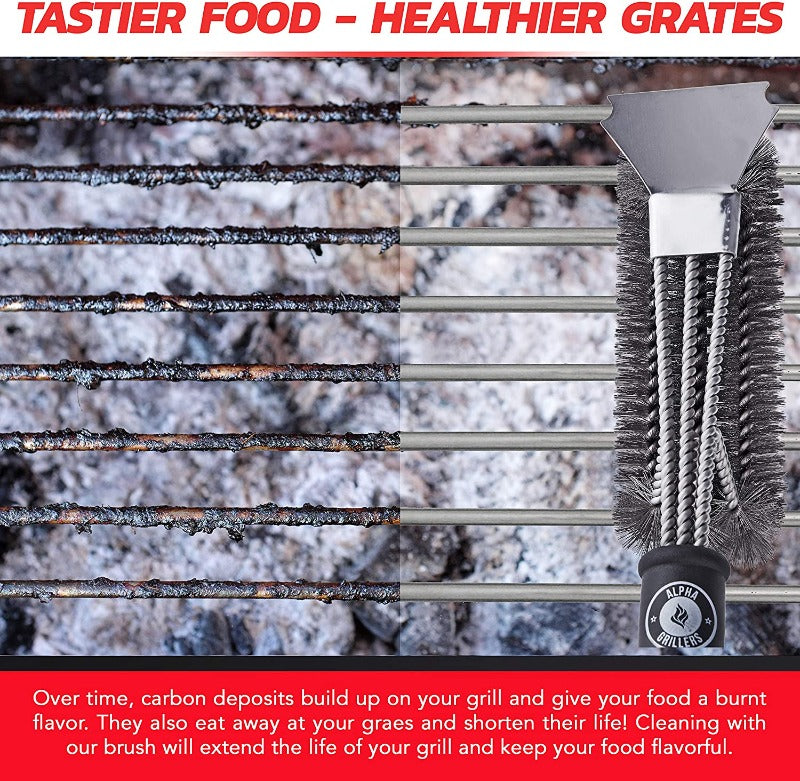 Brosse et Grattoir pour Grill