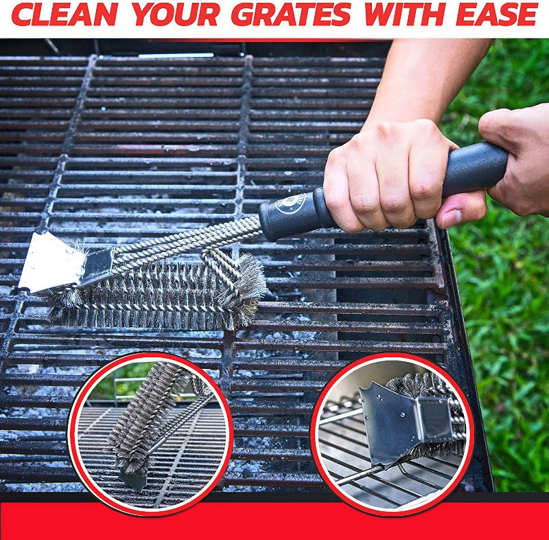 Brosse et Grattoir pour Grill