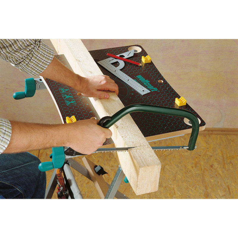 Etabli de serrage WOLFCRAFT 6182000 master 600 - à hauteur réglable