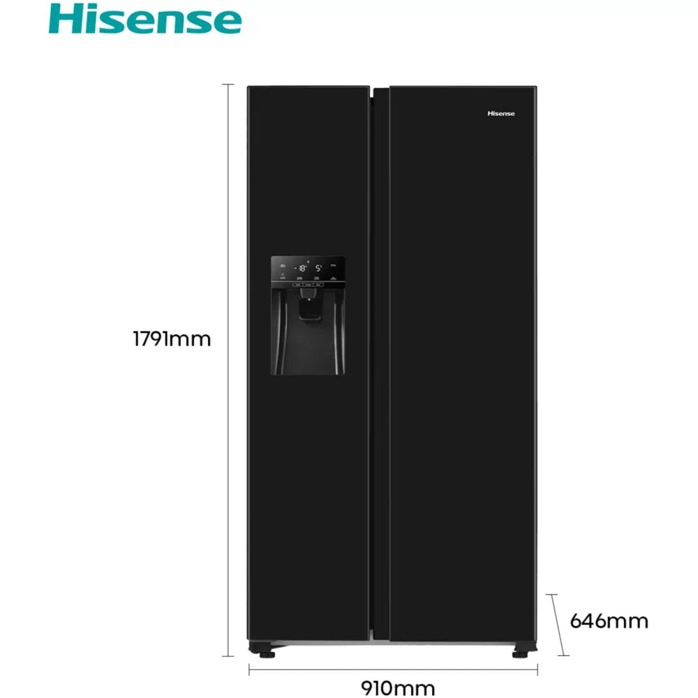 Réfrigérateur Américain Hisense Noir – Neuf