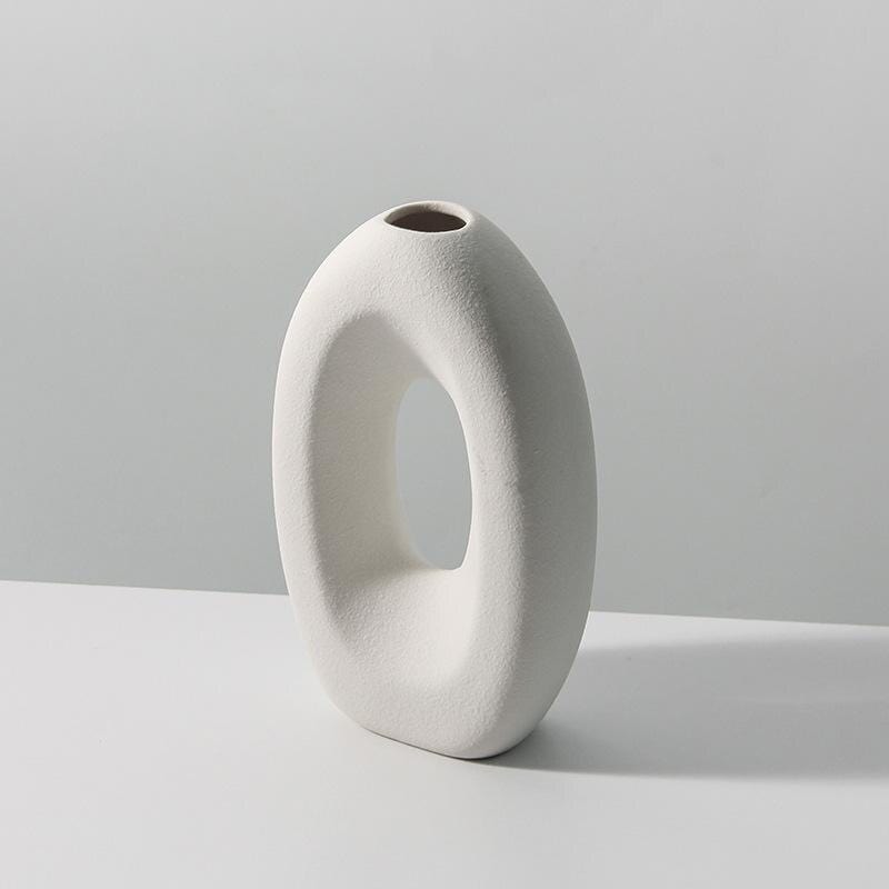 Vase Nordique Minimaliste en Céramique