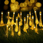 Guirlande Solaire Extérieure LED en Forme de Goutte d'Eau