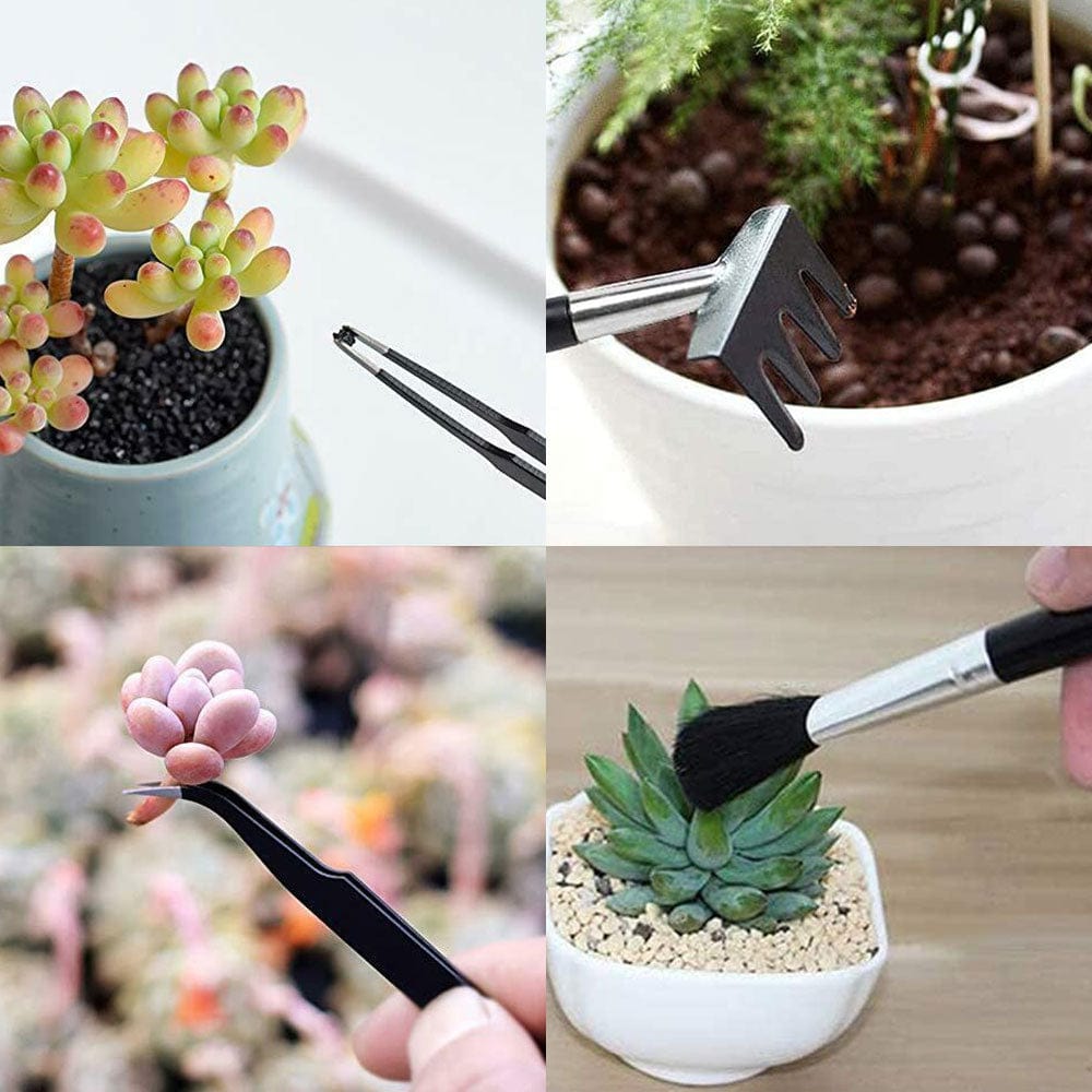 Lot de 21 Mini Outils de Jardinage